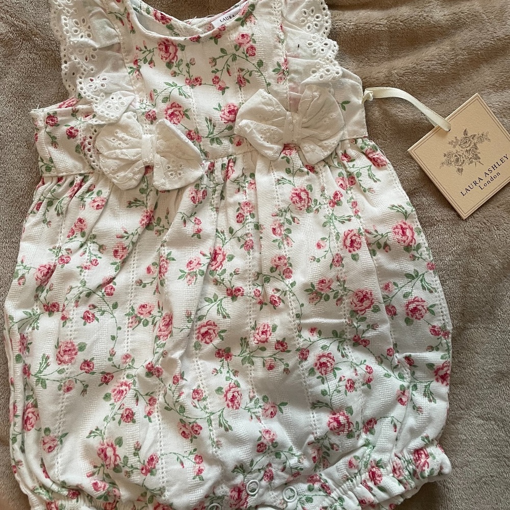 Floral Onesie for 3 Month Old